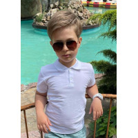 Футболка MirWear на подростка 10-15 лет , Белый,  146