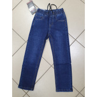 Джинсы   MEGOSS для мальчика 5-10  лет арт.410-2, Синий, 122