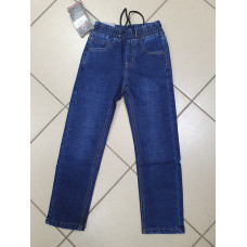 Джинсы   MEGOSS для мальчика 5-10  лет арт.410-2, Синий, 134