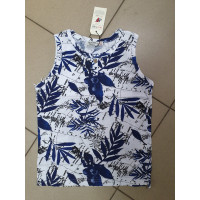 Майка WOORAGE для детей 2-8 лет 4114-3 карта, Размер детской одежды (по росту) 104, Цвета для пром Белый