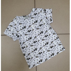 Футболка WOORAGE для детей Гитара2-8 лет , Белый, 104