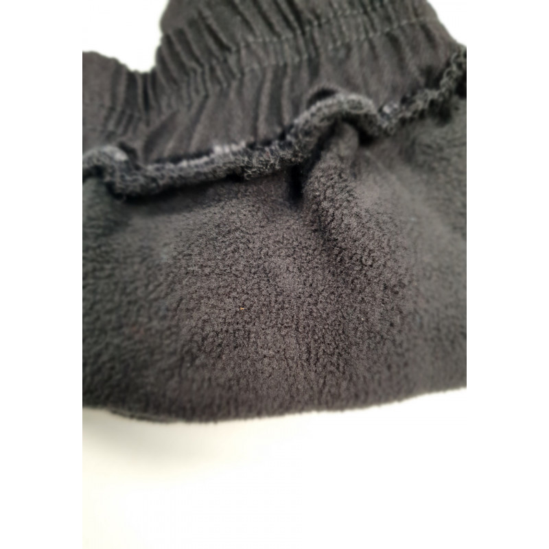 Джинсы теплые LIHONG черные для мальчика 3-11 лет арт 414-1, Черный, 128