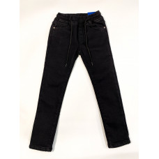 Джинси теплі LIHONG чорні для хлопчика 3-11 років арт 414-3, Чорний, 104