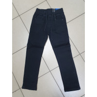 Джинсы LIHONG черные на резинке для мальчика 3-9  лет арт.415, Черный, 104