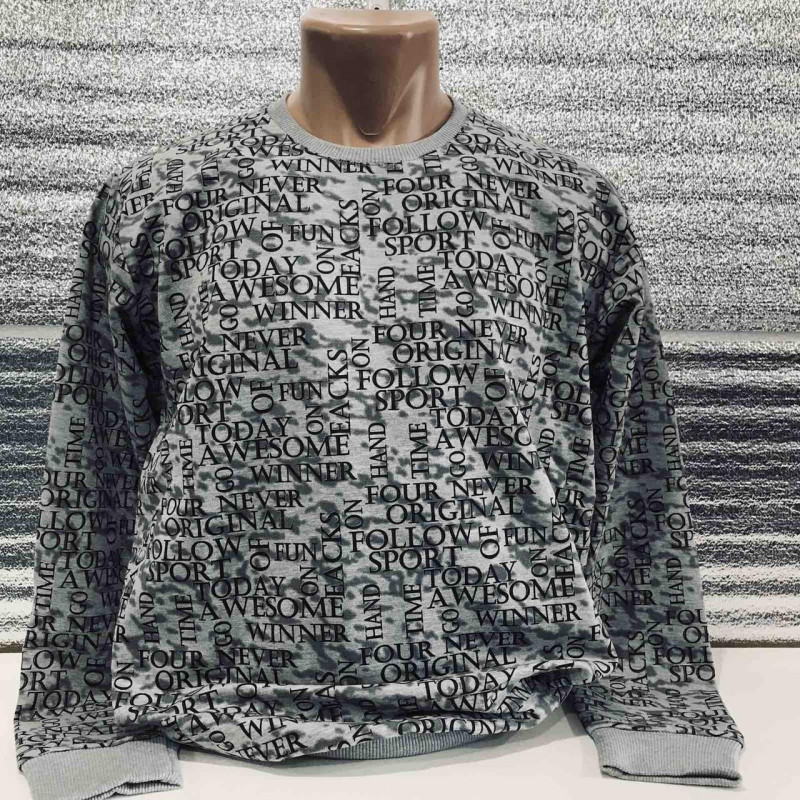 Свитшот CRACOW двунитка M-XXL арт.420, Белый, XXL