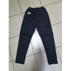 Джинсы МОМ для мальчика 6-10 лет на резинкеALTUN черные арт.456, Черный, 116