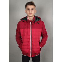 Куртка демисезонная CANADA для подростка10-16лет , Красный, 170