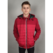 Куртка демисезонная CANADA для подростка10-16лет , Красный, 170