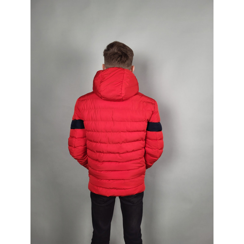 Куртка демисезонная CANADA для подростка10-16лет , Васильковый с синим, 152