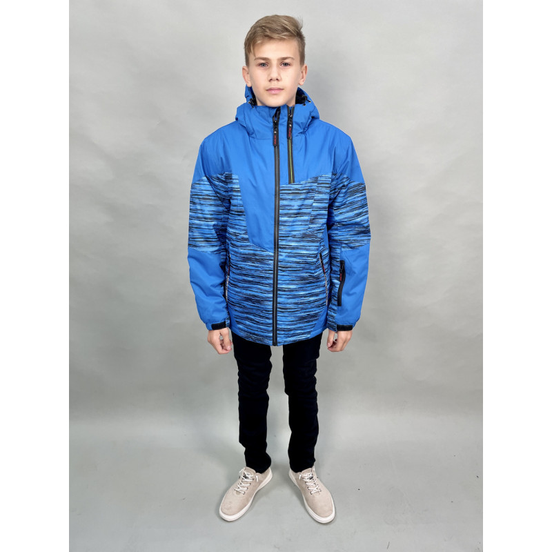 Куртка термо зима SPEED-A CLUB для подростка 10-16 лет арт.485, Серый, 152