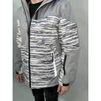 Куртка термо зима SPEED-A CLUB для подростка 10-16 лет арт.485, Серый, 152