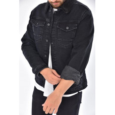 Куртка джинсовая мужская на меху JOHN LUCCA мужской , Темно-серый, M