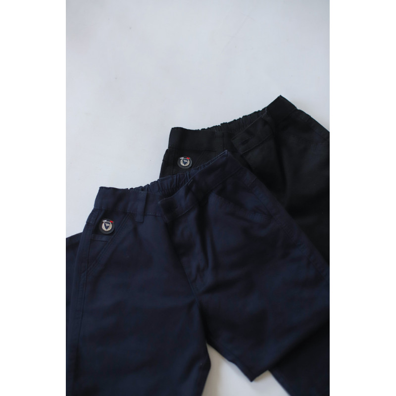 Брюки MUSTI для подростка 11-16 лет на резинке 5045-2, Черный, 176