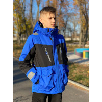 Куртка термо зима DL&AM для подростка 8-16 лет арт.506, Электрик, 128