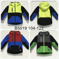 Куртка термо зима DL&AM для мальчика 4-8 лет арт.512, Желтый, 110