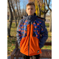 Куртка термозиму DL&AM для підлітка 8-16 років арт.522, Жовтогарячий, 164