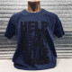 Футболка мужская CRACOW M-XXL Help, XXL,  Темно-синий