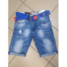 Бриджи SEAGULL джинсовые с ремнем 134-164 58120