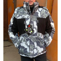 Куртка термо зима JUSTPLAY S-XXL арт.583, Камуфляж, XL