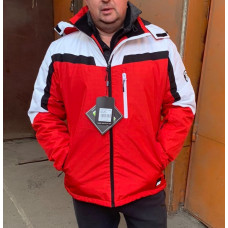 Куртка термо зима JUSTPLAY S-XXL арт.584, Красный, XXL