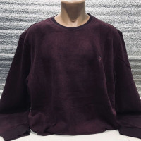 Свитшот RED DOWN мужской большого размера  2XL-5XL, Темно-бордовый,  4XL
