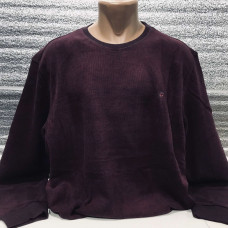 Свитшот RED DOWN мужской большого размера  2XL-5XL, Темно-бордовый,  4XL