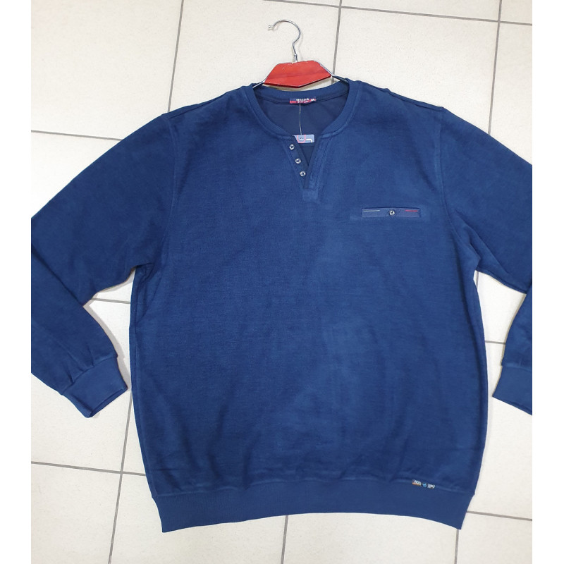 Світшот теплий великого розміру Red Down хамелеон, Бордовий, 8XL