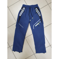 Штаны термо GRACE флис 9-16 лет арт.586-1, Черный, 134