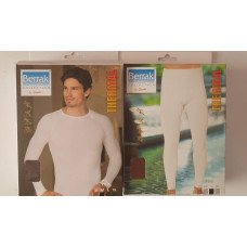 Термокофта лонгслів BERRAK мікрофліс S-XL арт.588, Чорний, M