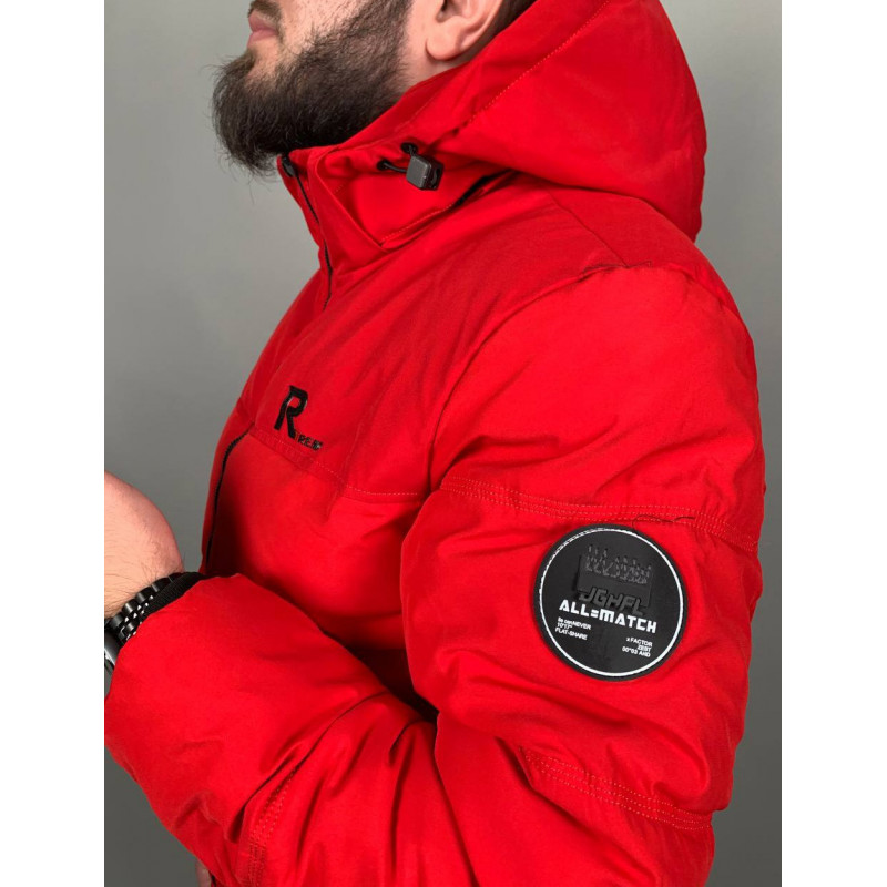 Куртка зима PANDA чоловіча 48-56 арт.615, Чорний, 4XL