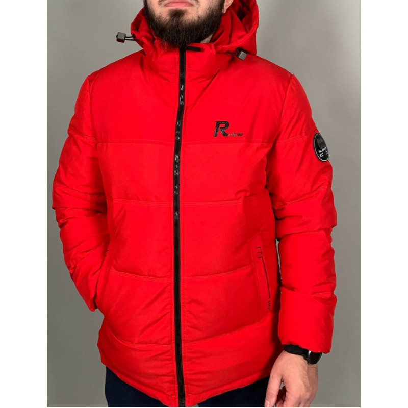 Куртка зима PANDA мужская 48-56 арт.615, Красный, XL