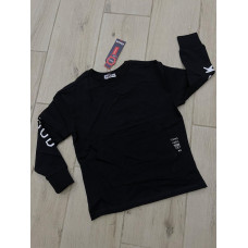 Свитшот для мальчика 5-10 лет FAGIS  арт.645, Черный, 110