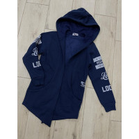 Кардиган теплый для подростка 8-14 лет FAGIS арт.651, Синий, 140