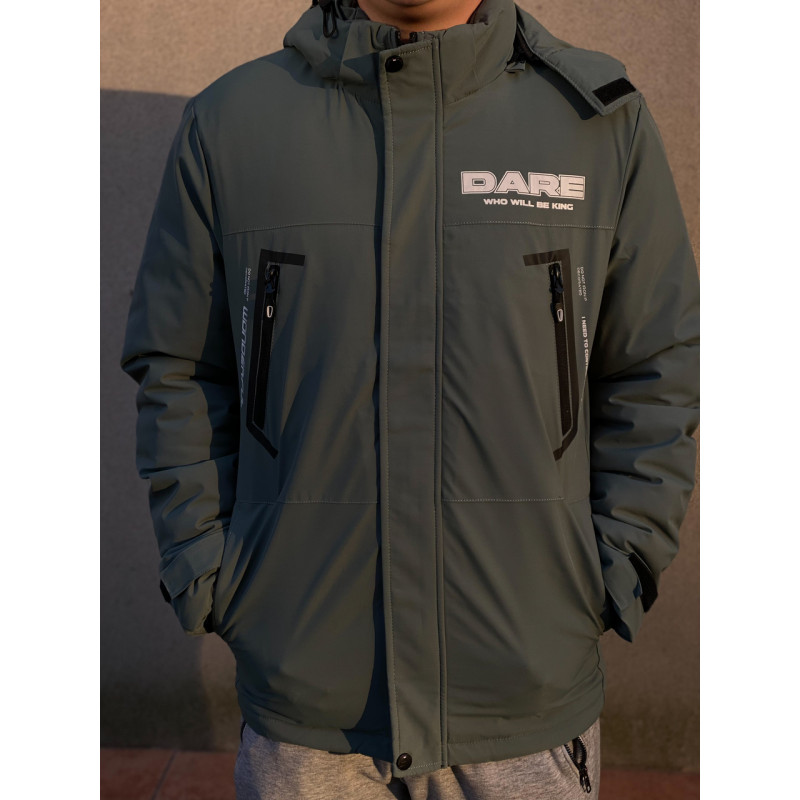 Куртка зимова MYST DARE чоловіча 48-56 арт.678, Оливковий, XXXL