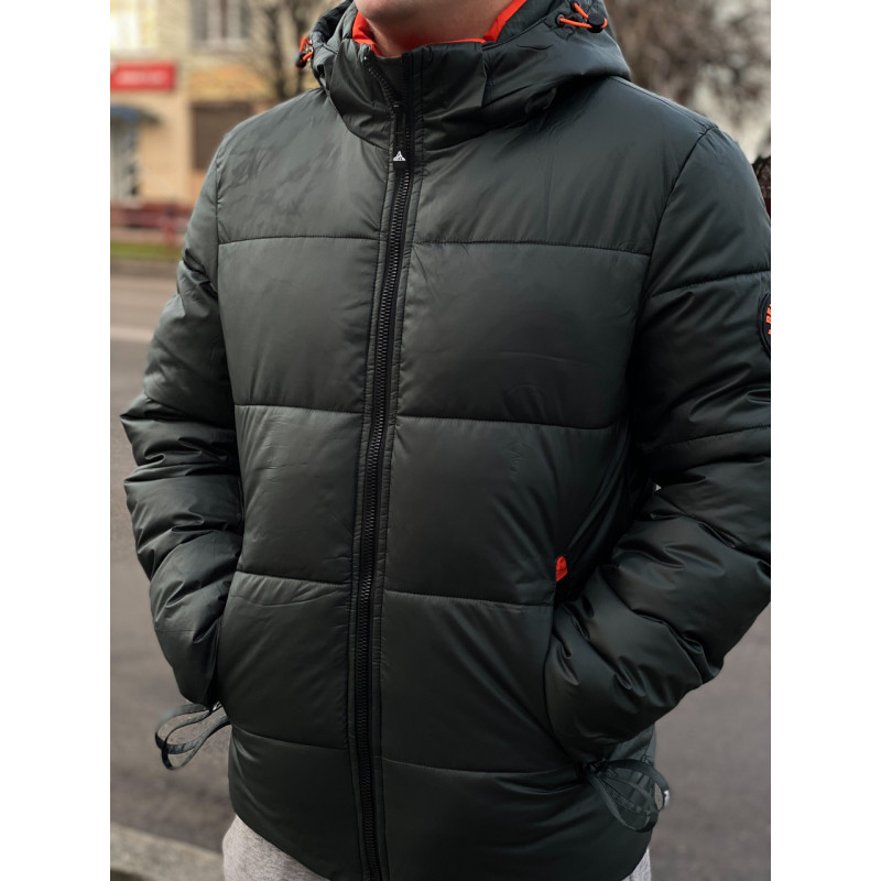 Куртка зимова MYST чоловіча 48-56 арт.679, Чорний, 4XL