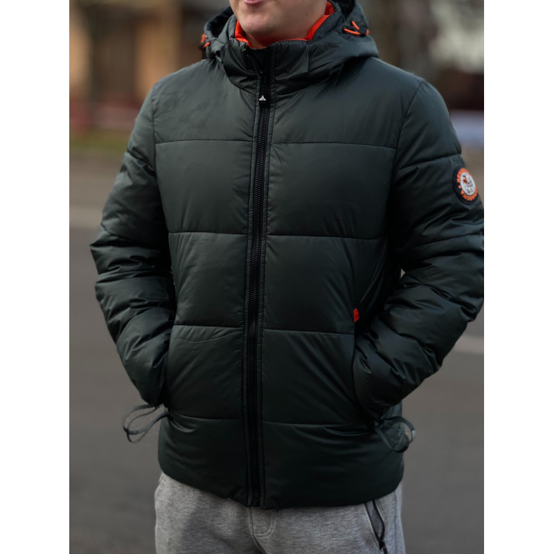 Куртка зимова MYST чоловіча 48-56 арт.679, Чорний, 4XL