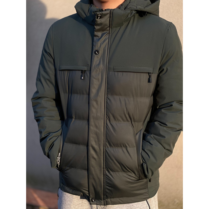 Куртка зимова MYST чоловіча 48-56 арт.680, Хакі, XXL