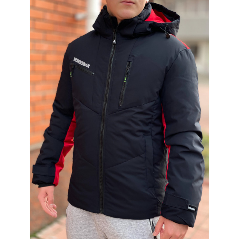 Куртка зимняя MYST мужская 48-56 арт.681, Графит, XXXL