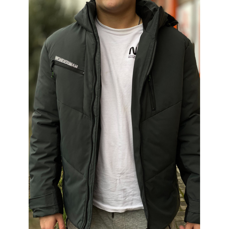 Куртка зимова MYST чоловіча 48-56 арт.681, Салатовий, XXXL