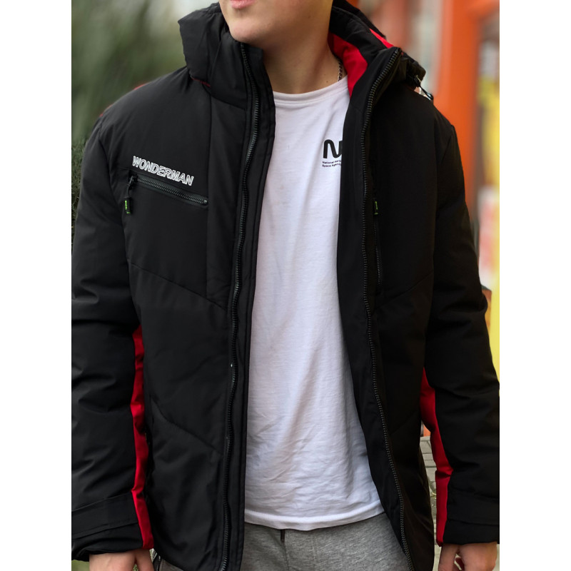 Куртка зимова MYST чоловіча 48-56 арт.681, Чорний, XXXL