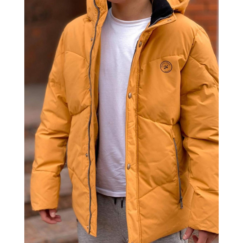 Куртка зимова чоловіча BOOS JACK 46-56 розмір арт.683, Жовтий, 4XL