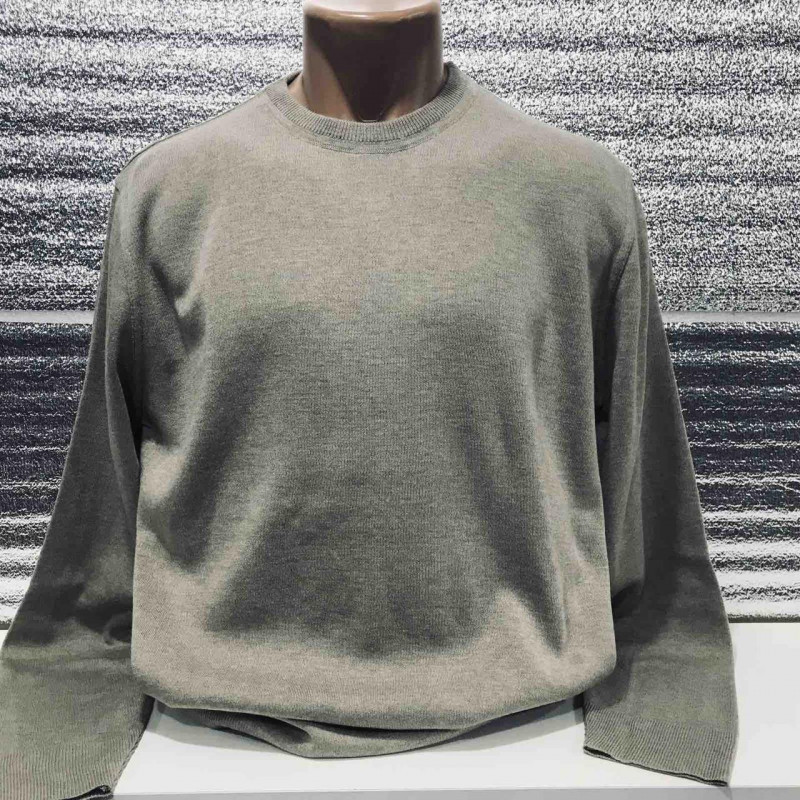 Свитшот мужской TAMKO полированная шерсть от 46 до 56 разм. арт 696, Светло-серый, M