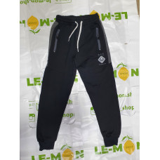 Спортивные штаны для мальчика 6-10 лет POYRAZ арт.707, Черный, 146