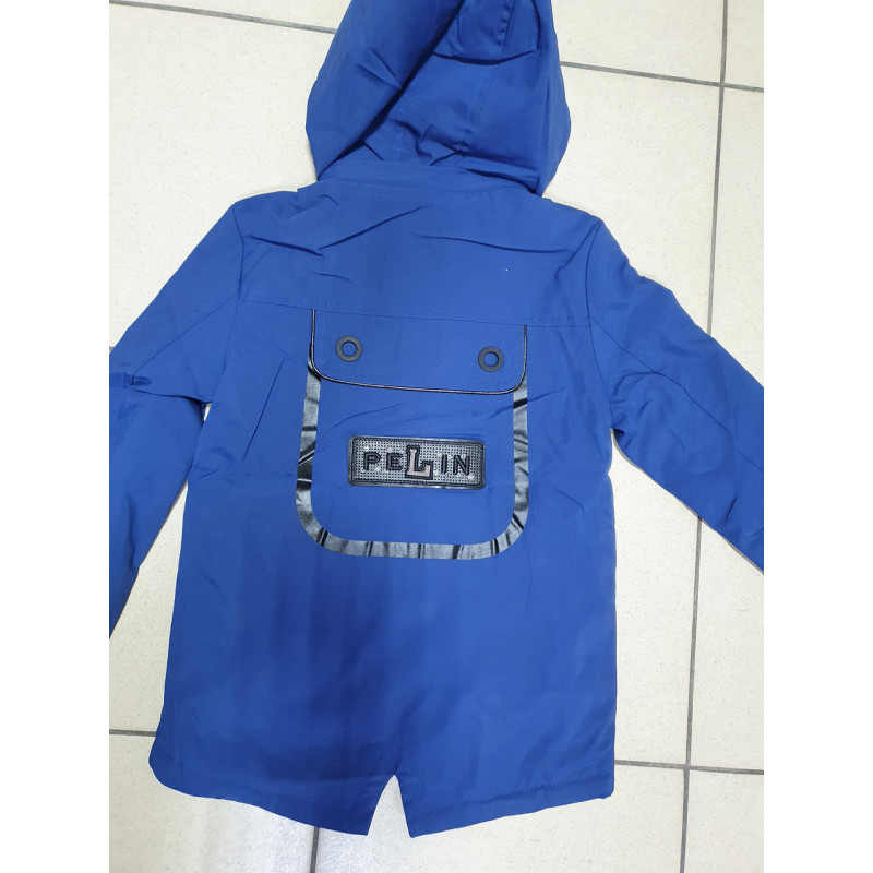 Ветровка для мальчика 2-9 лет PELIN KIDS арт.721, Размер детской одежды (по росту) 116, Цвет Синий