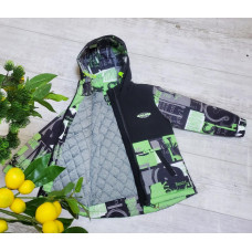 Куртка демисезонная для мальчика 5 до 9 лет FENG SHUO DA арт.781 , Салатовый, 116