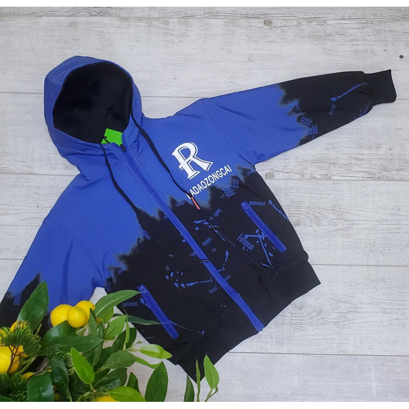 Ветровка двухсторонняя для подростка 10-13 лет XTC арт.787, Желтый, 140