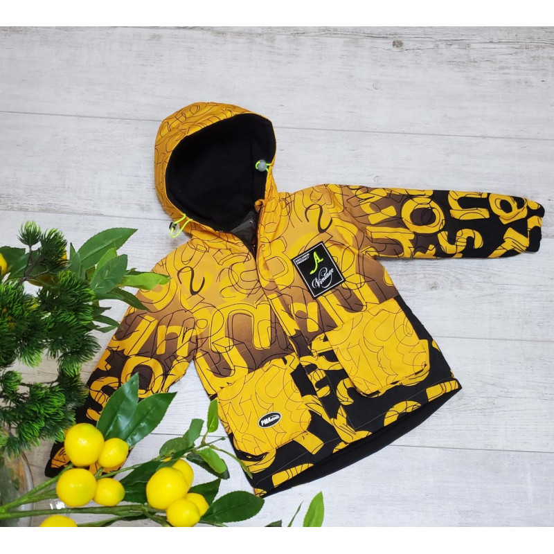 Куртка двухсторонняя для детей от 5 до 9 лет FENG арт.791, Красный, 128