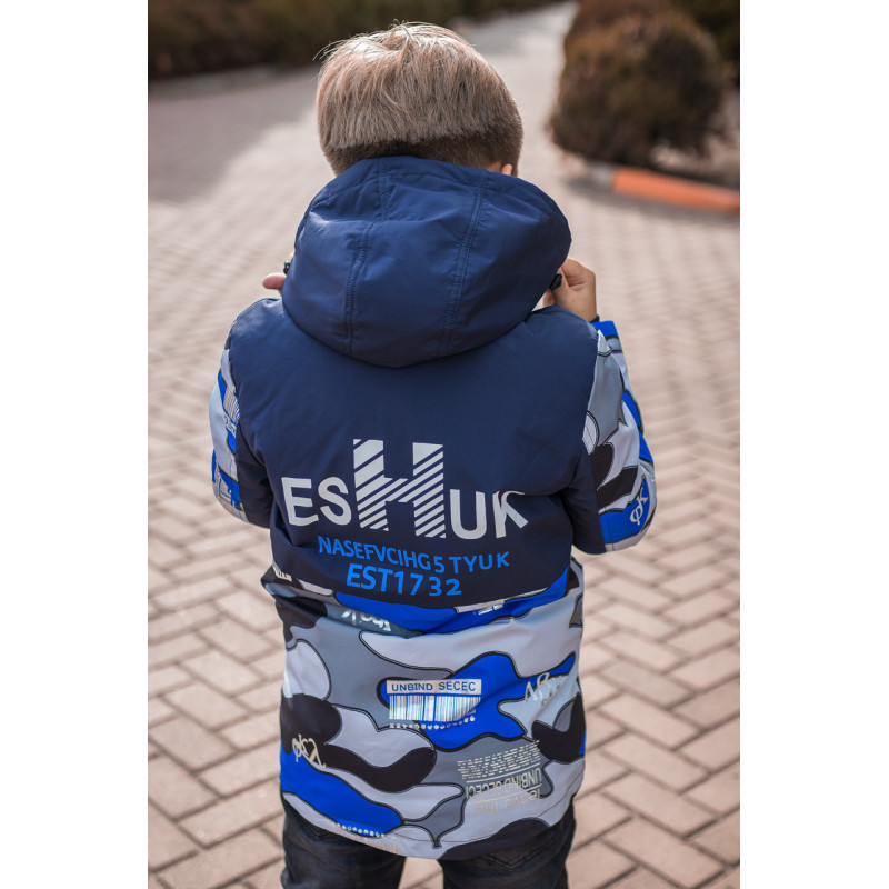 Куртка демисезонная трансформер для мальчика 10-15 лет KSDK , Черный, 140