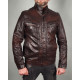 Куртка мужская экокожа , Коричневый, 4XL
