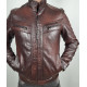 Куртка мужская экокожа , Коричневый, L